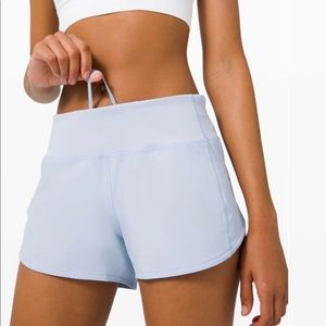 LULULEMON SPEED UP SHORTS 4” **super rare**